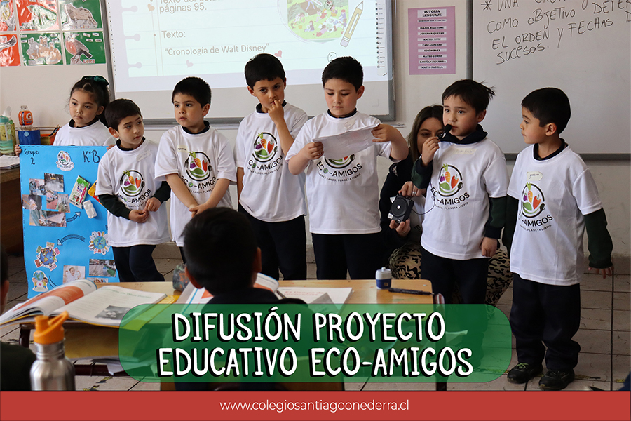 DIFUSIÓN PROYECTO EDUCATIVO ECO AMIGOS