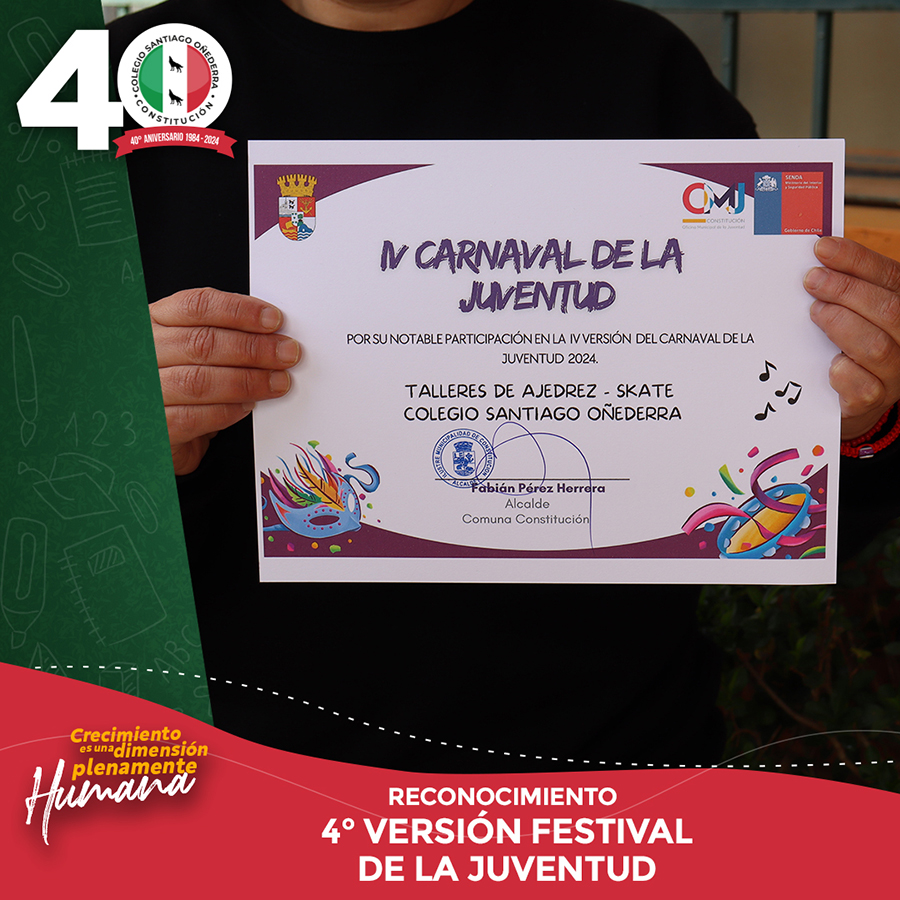 RECONOCIMIENTO carnaval de la juventud 2024 min