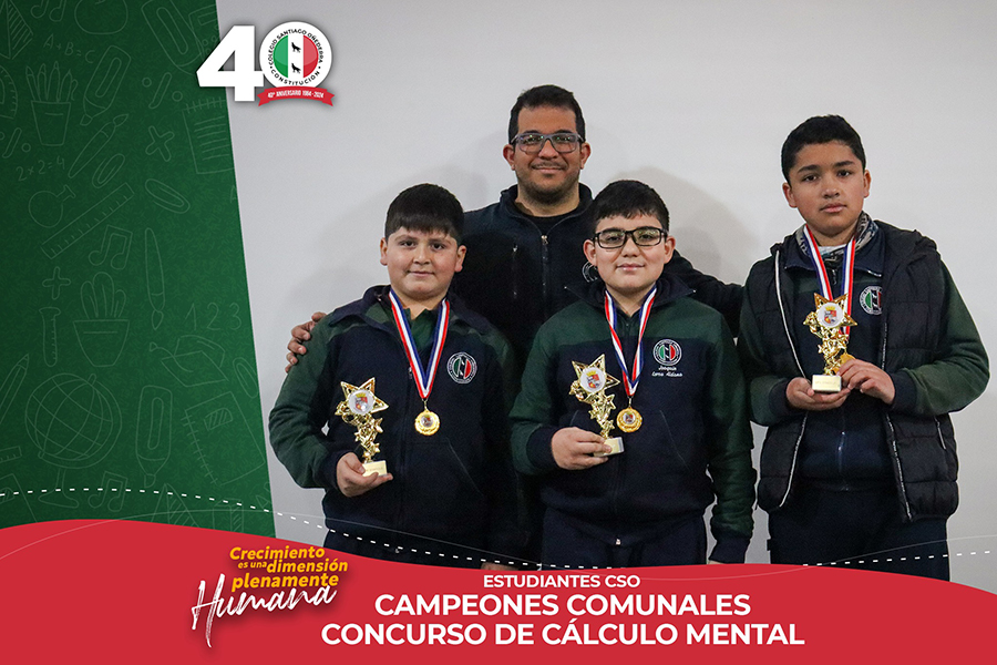 campeones comunales calculo mental