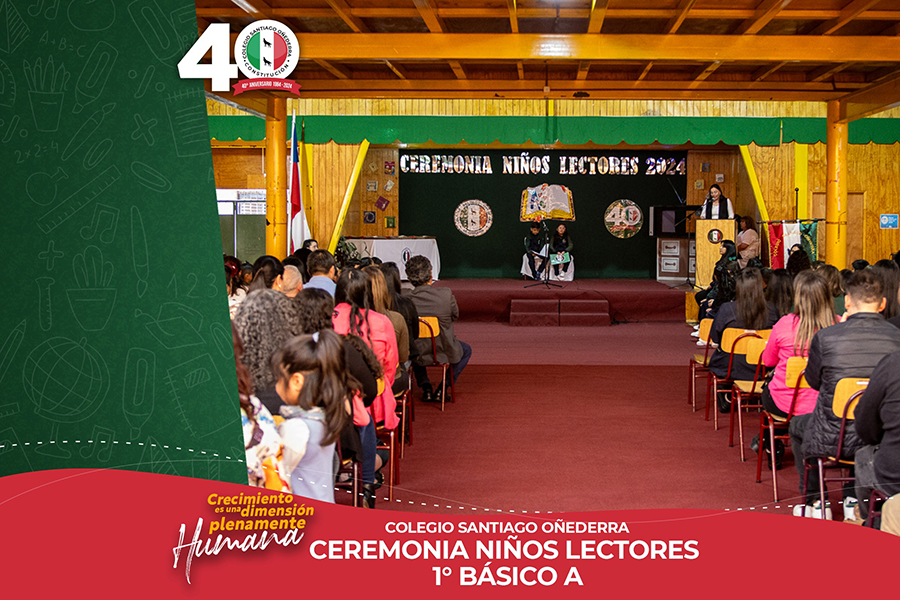 ceremonia niños lectores 1a 2024