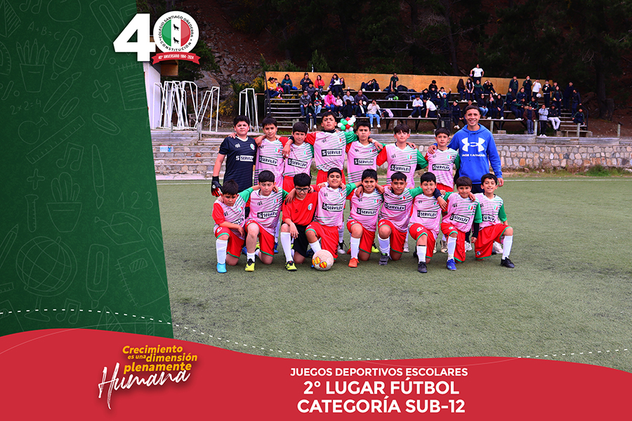 segundo lugar futbol sub 12 cso min