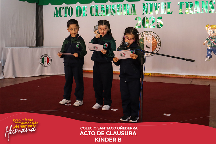 acto de clausura kinder b 2025 min
