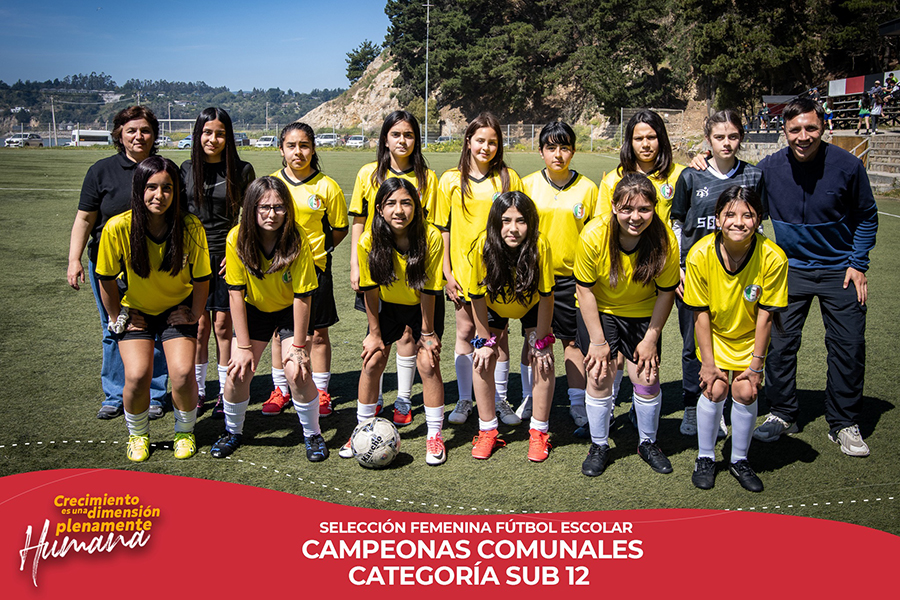 campeones comunales sub 12