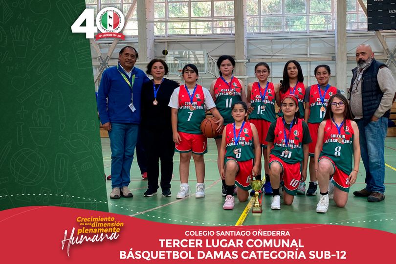 3er lugar basquetbol damas sub 12